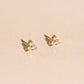 Crystal Trio Stud Earrings