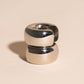 Marshmallow Mega Huggie Hoop Earrings