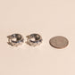 Meteorite Super Chunky Huggie Hoop Earrings