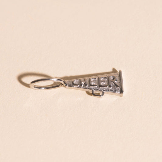Cheer Megaphone Necklace Charm