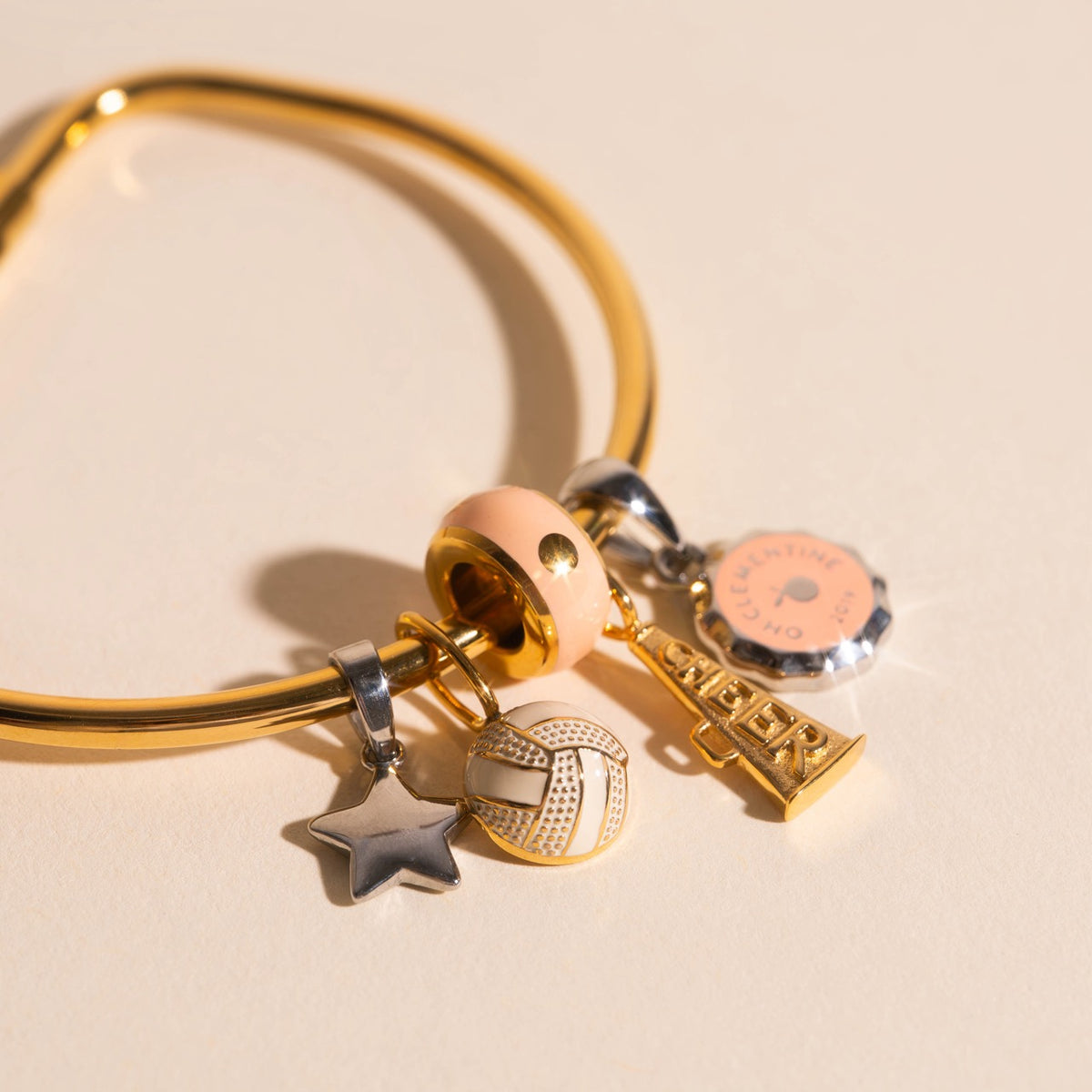 Volleyball Necklace Charm