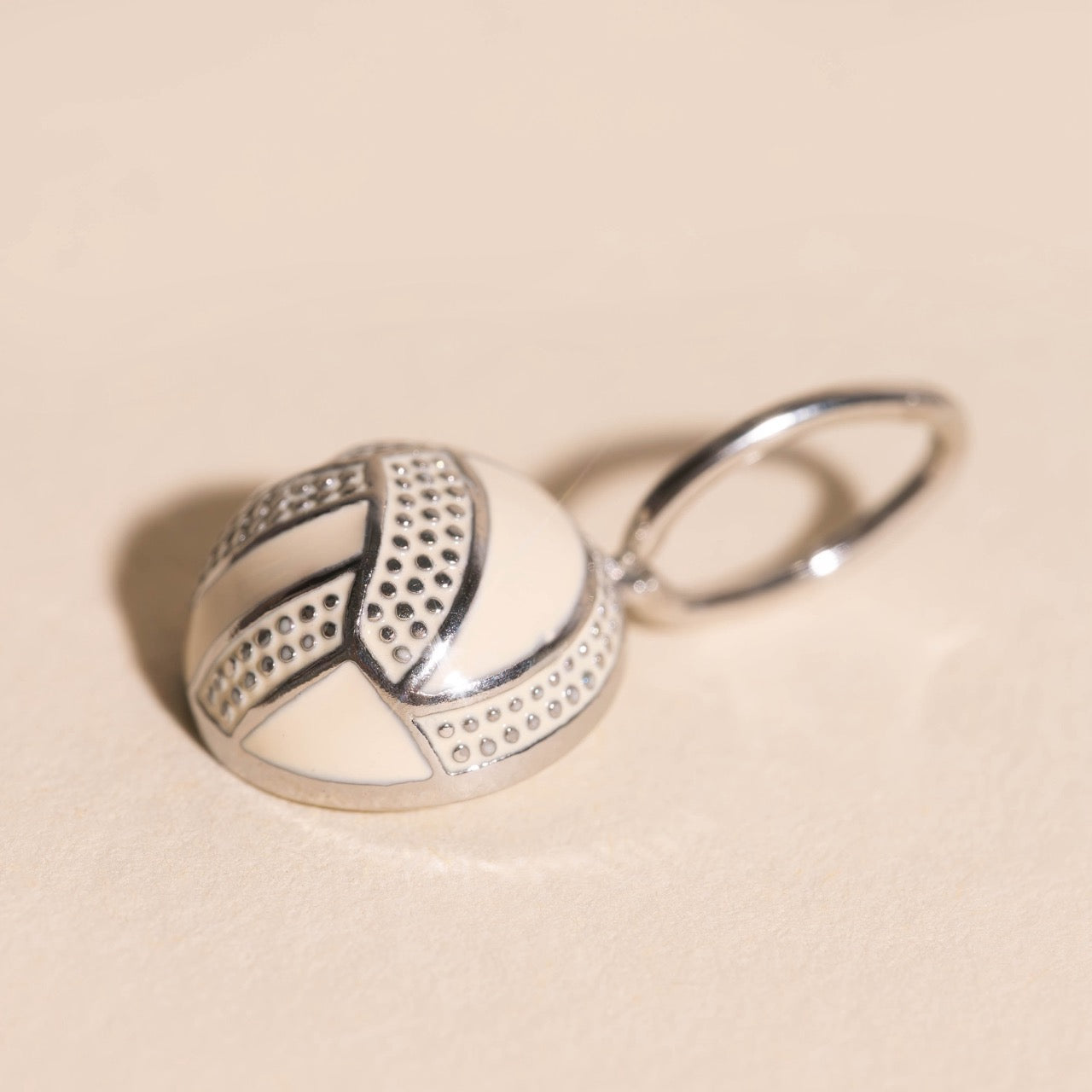 Volleyball Necklace Charm