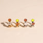 Sports 3D Huggie Hoop Earrings