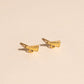 Cheer Megaphone Tiny Stud Earrings