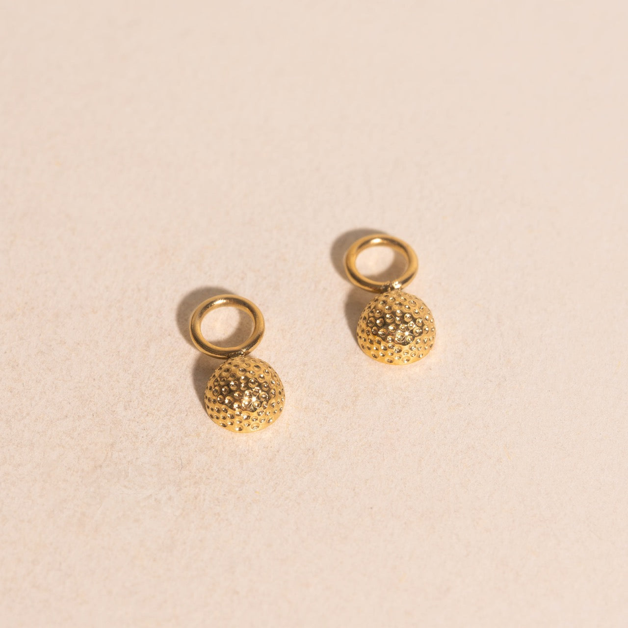 Golf Ball Huggie Hoop Charms