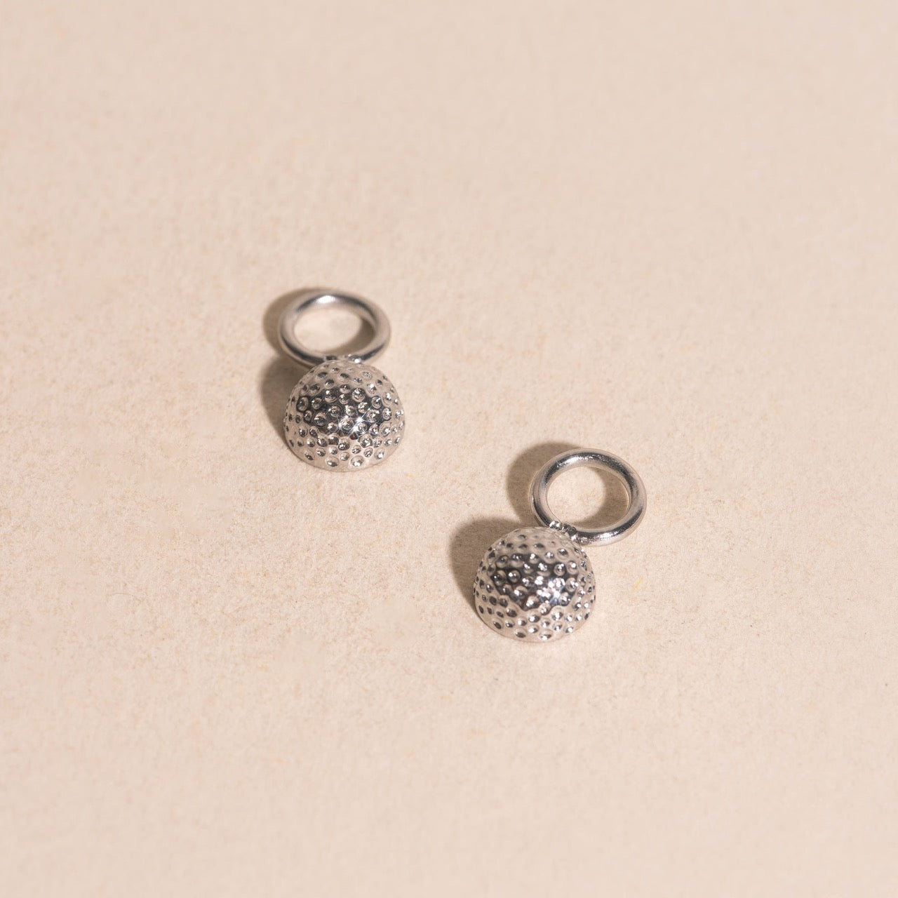 Golf Ball Huggie Hoop Charms