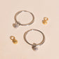 Golf Ball Huggie Hoop Charms