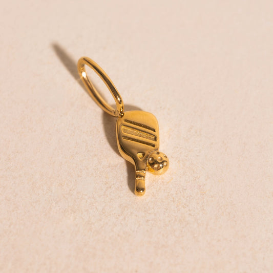 Pickleball Necklace Charm