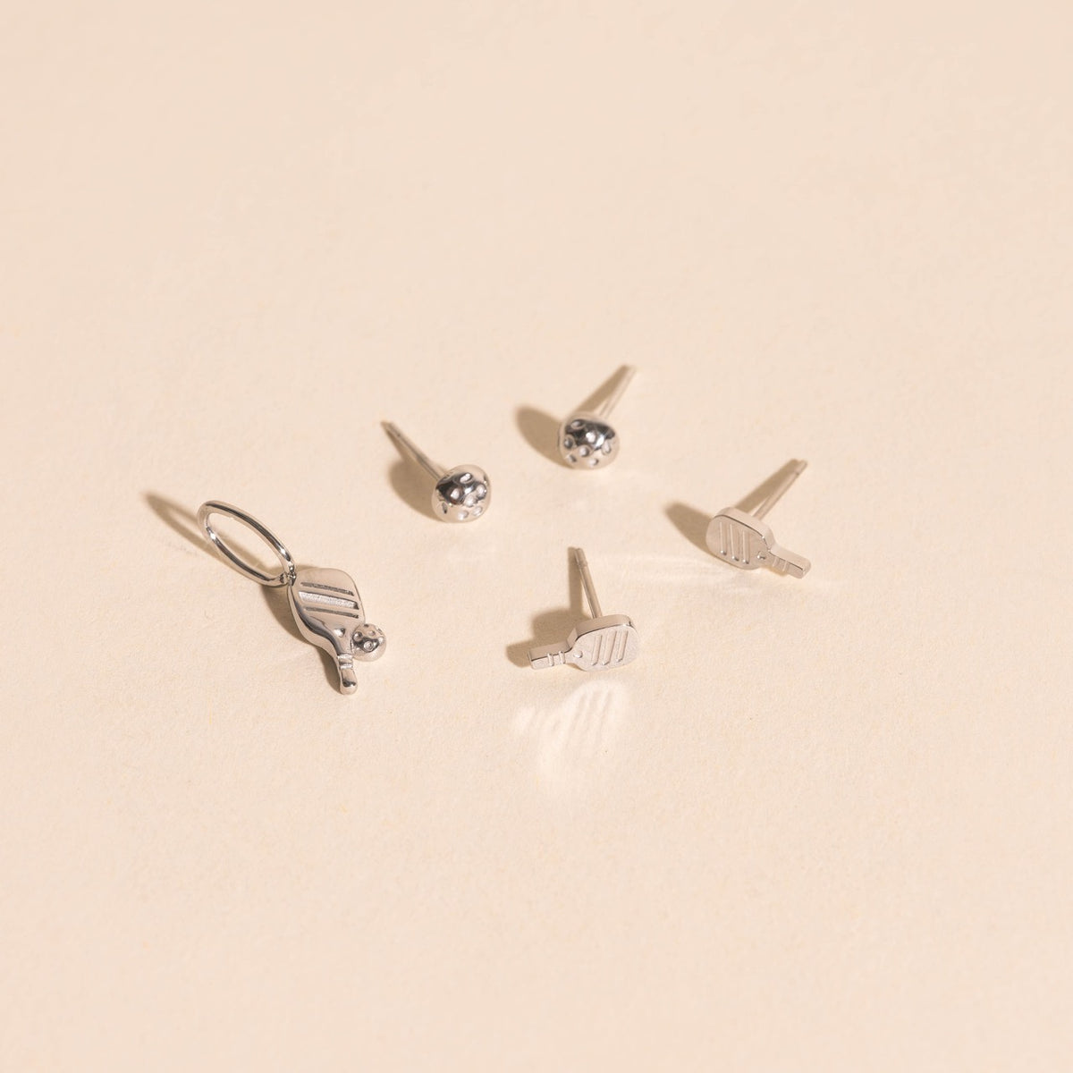 Pickleball Stud Earrings