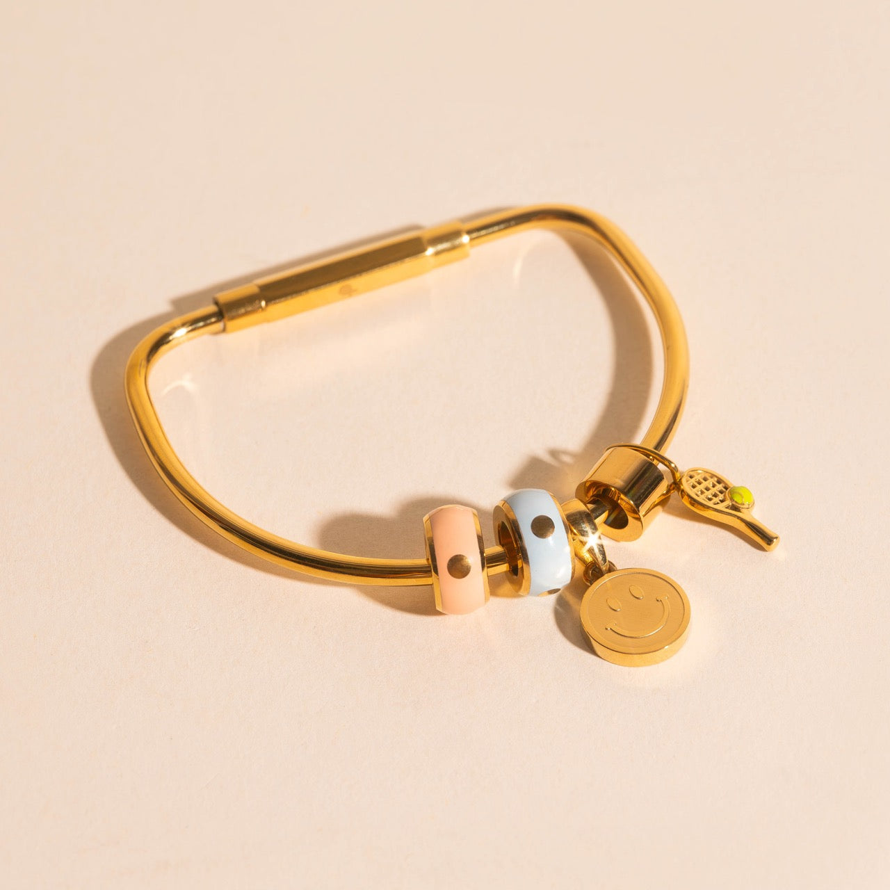 Tennis Racket Necklace Charm