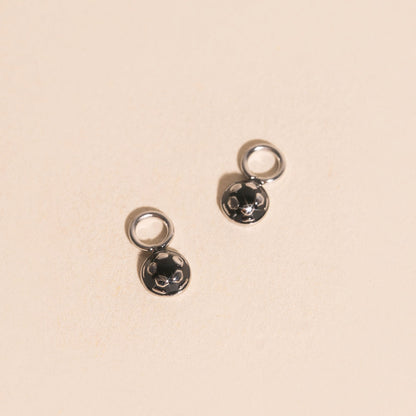 Soccer Ball Huggie Hoop Charms