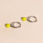 Tennis Ball Huggie Hoop Charms