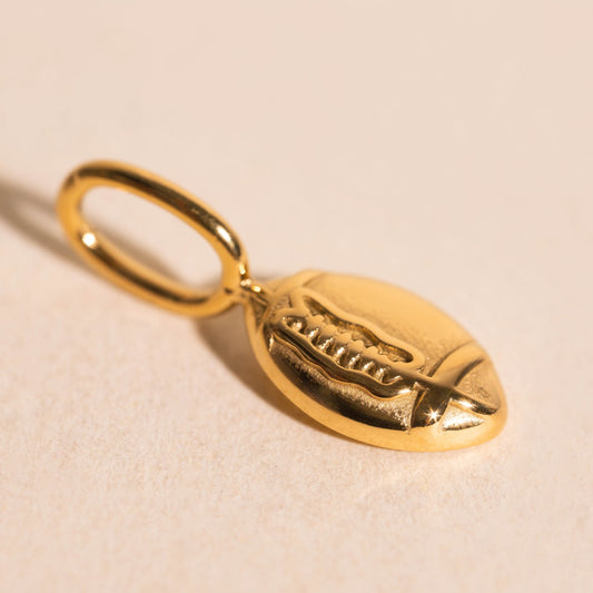Football Necklace Charm