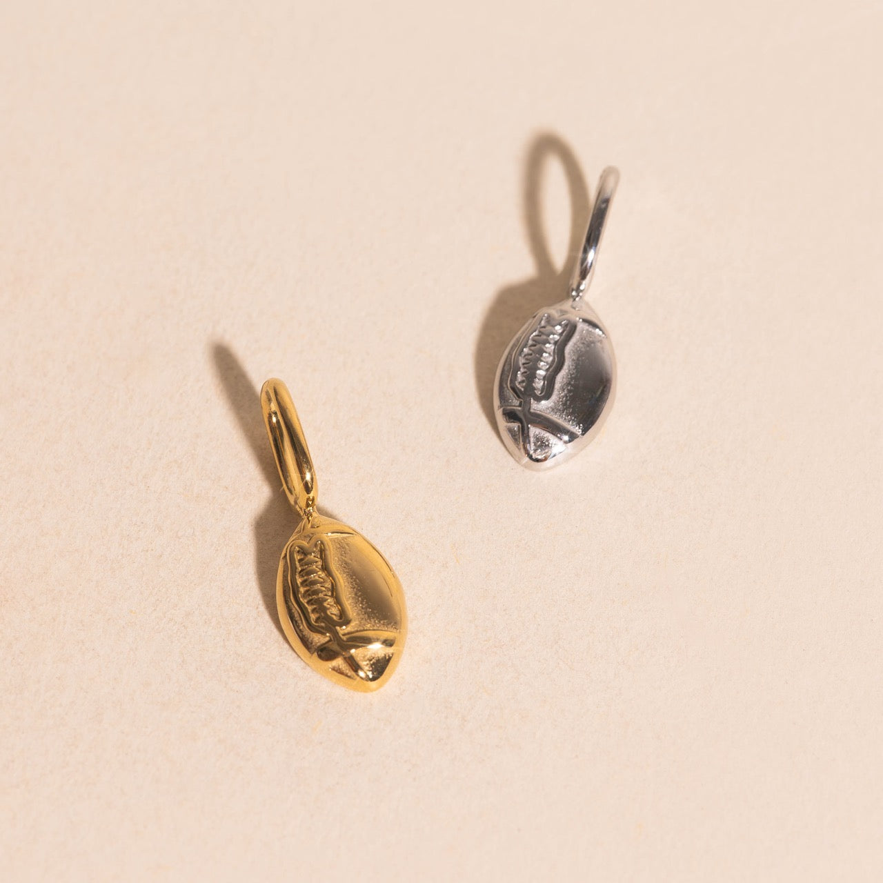 Football Necklace Charm
