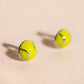 Tennis Ball Stud Earrings
