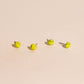 Tennis Ball Stud Earrings