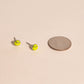 Tennis Ball Stud Earrings