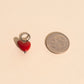 Heart Bead Necklace Charm