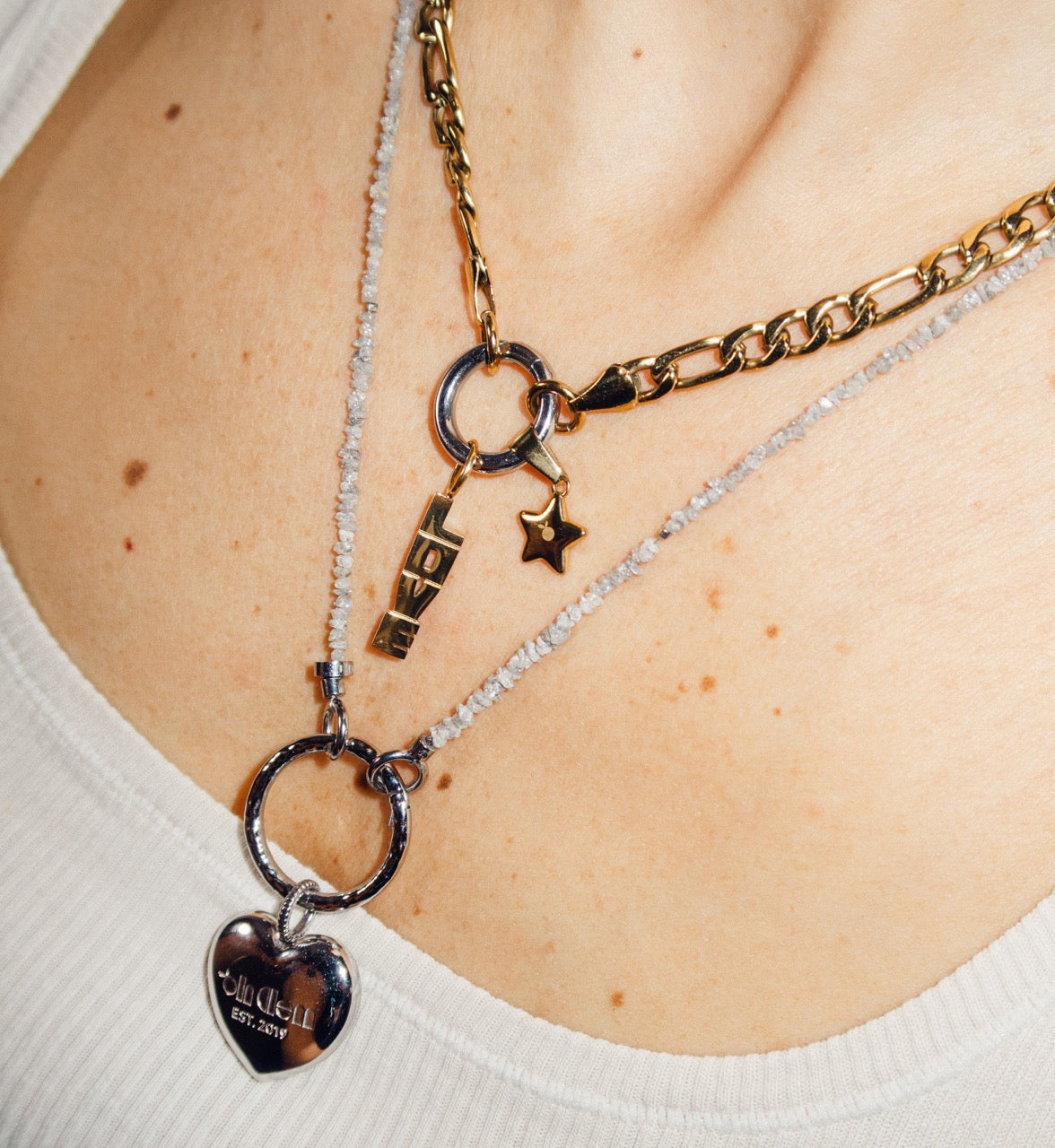 Hype Heart Necklace Charm