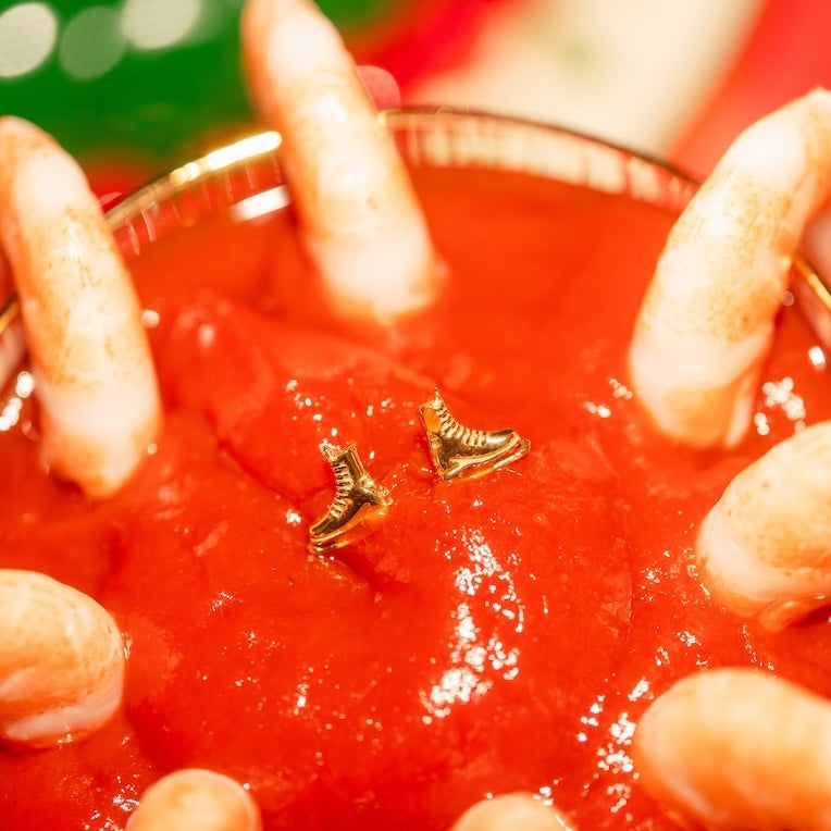 Ice Skate Stud Earrings