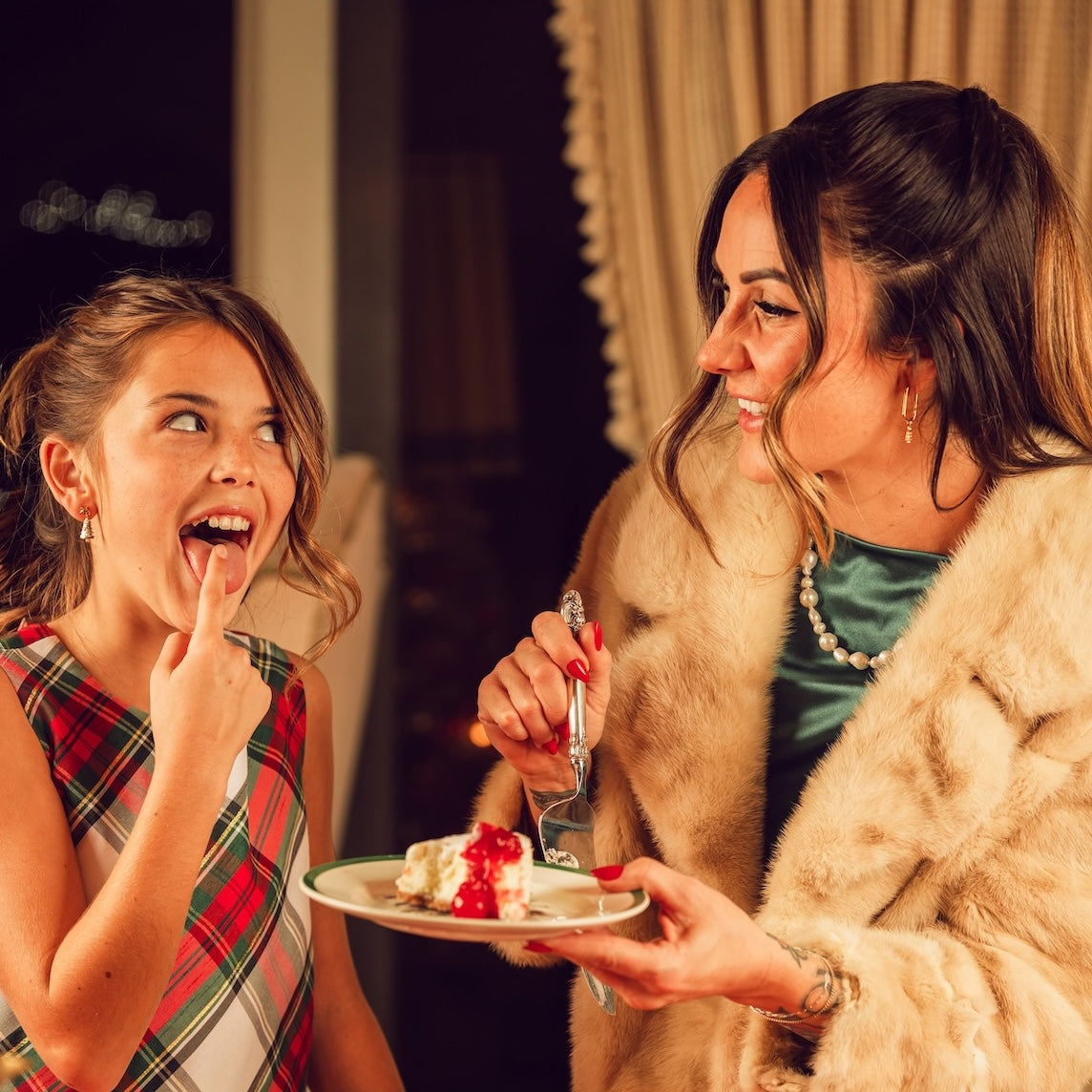 Christmas Tree Huggie Hoop Charms