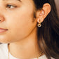 Round Ring Chunky Huggie Hoop Charms