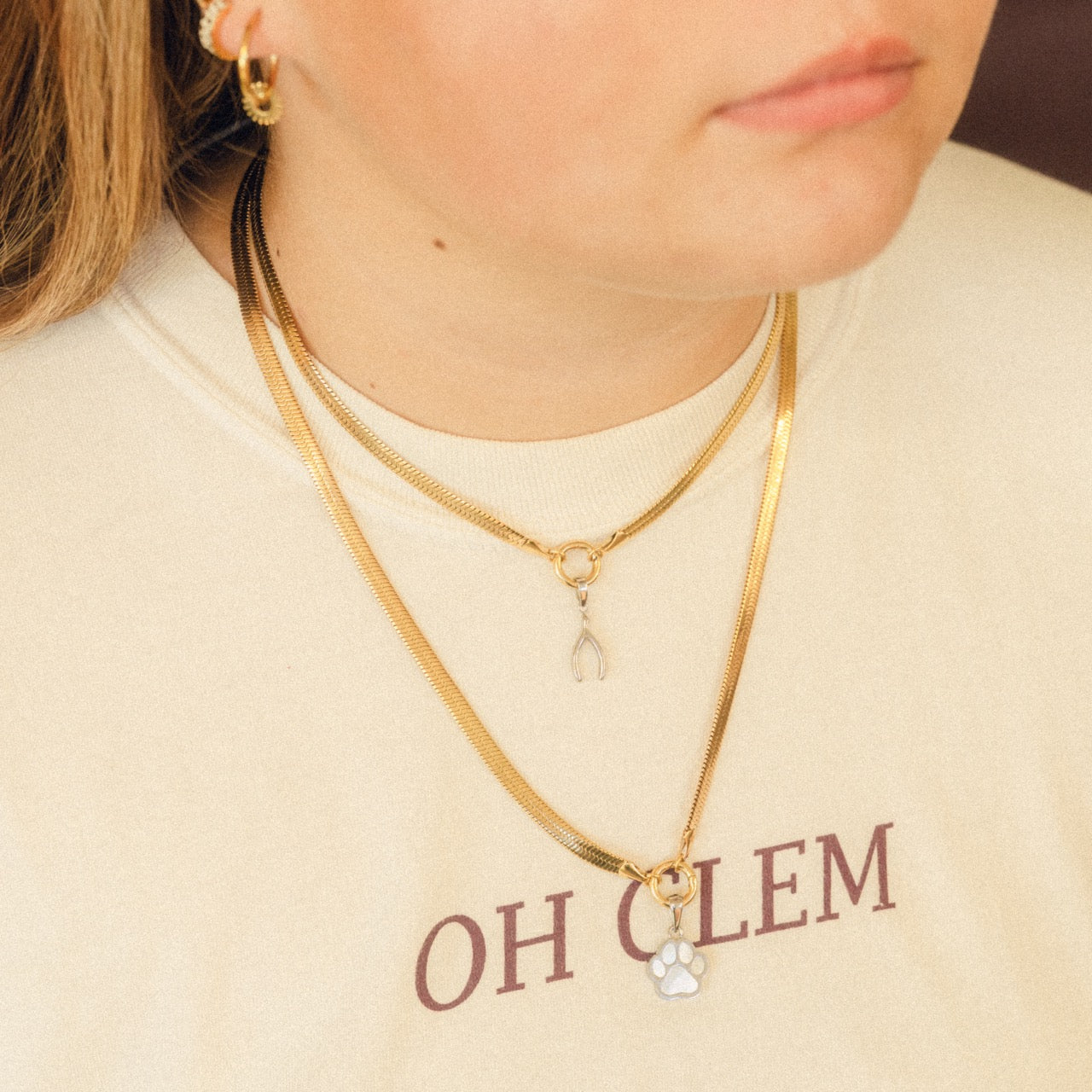 Snake Chain Necklace – Oh Clementine