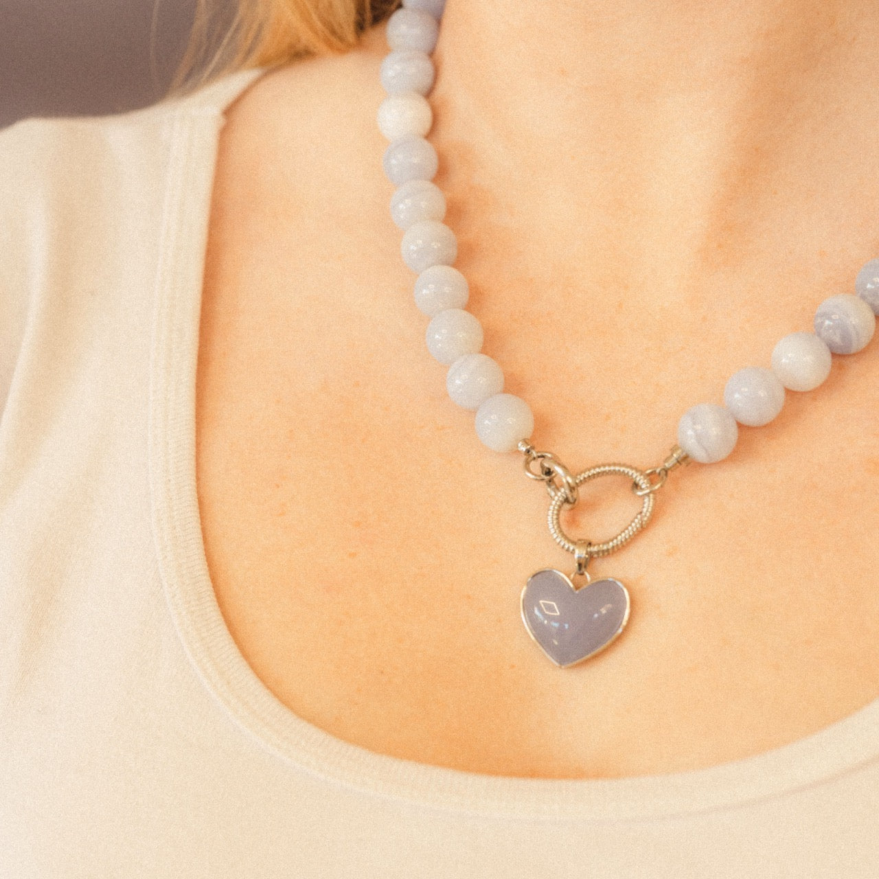 Big Heart Necklace Charm – Oh Clementine