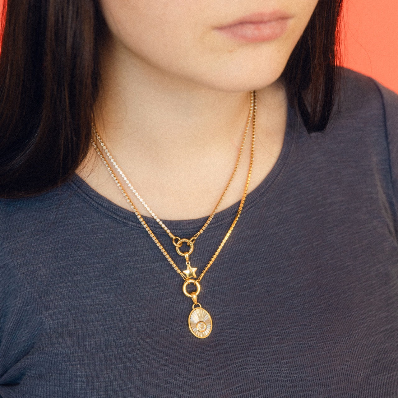 Micro Tennis Necklace – Oh Clementine