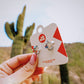 Arizona Desert 3D Huggie Hoop Earrings