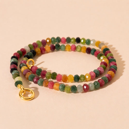 Classy Rainbow Necklace (18")