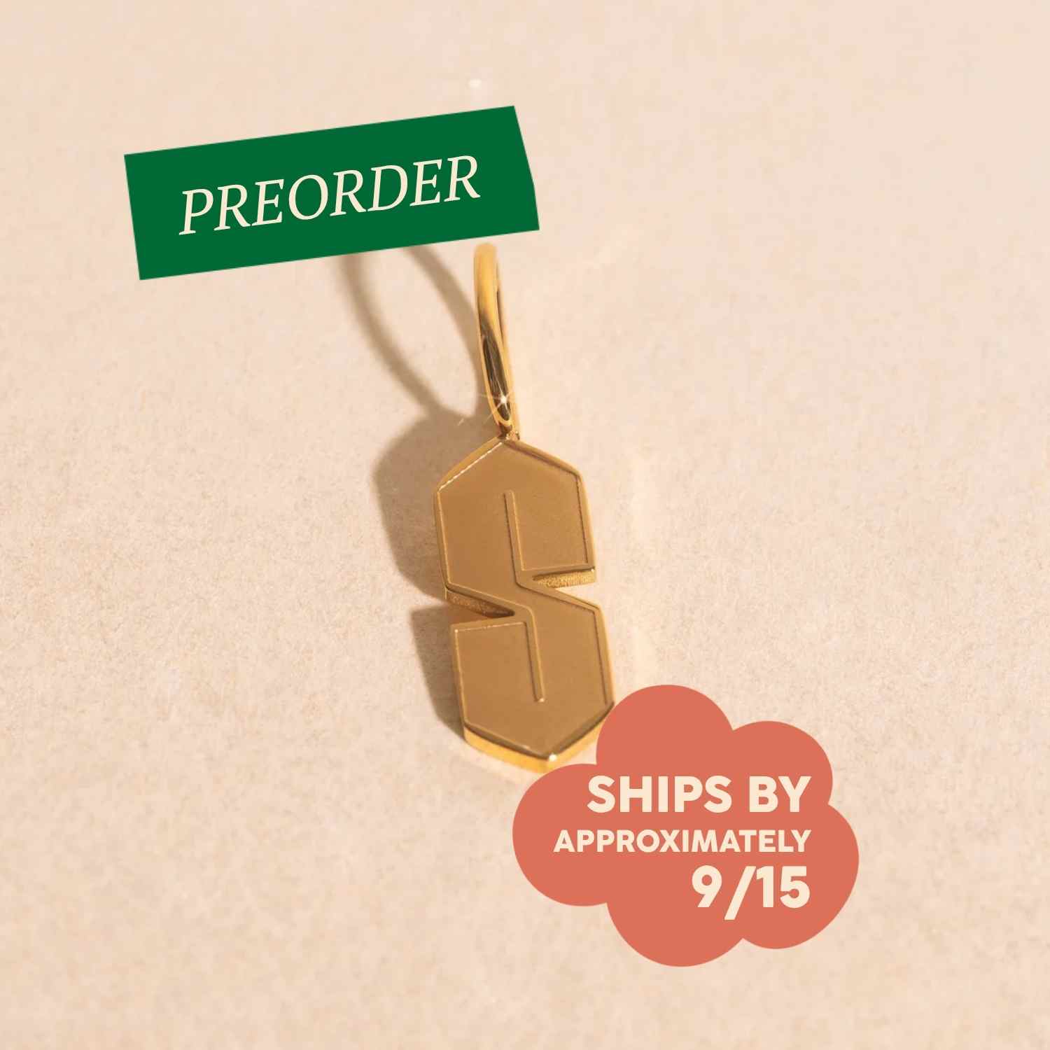Cool S Necklace Charm – Oh Clementine