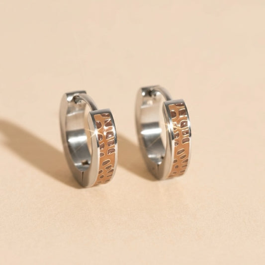 Giraffe Huggie Hoop Earrings