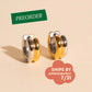 Titanium Double Chunky Rounded Huggie Hoop Earrings - FeatherTUFF™