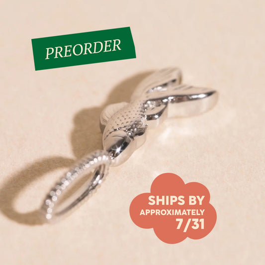 Betta Fish Necklace Charm