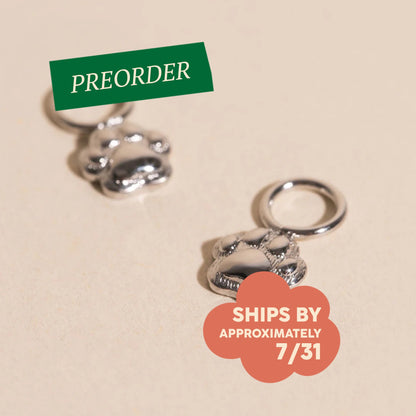 Paw Huggie Hoop Charms