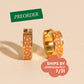 Bambi Chunky Huggie Hoop Earrings