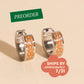 Bambi Chunky Huggie Hoop Earrings
