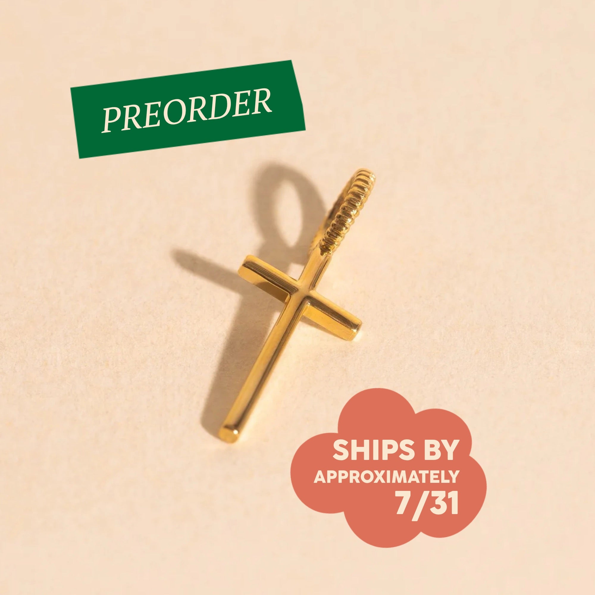 Cross Necklace Charm – Oh Clementine