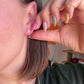 Color Pop Crystal Stud Earrings