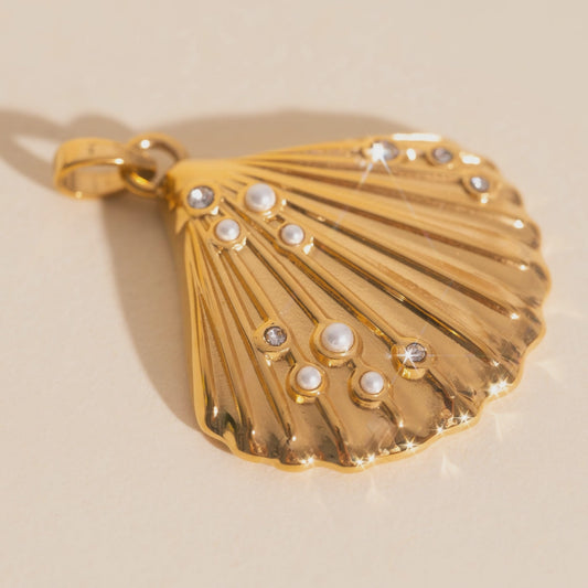 Sandbar Shell Necklace Charm