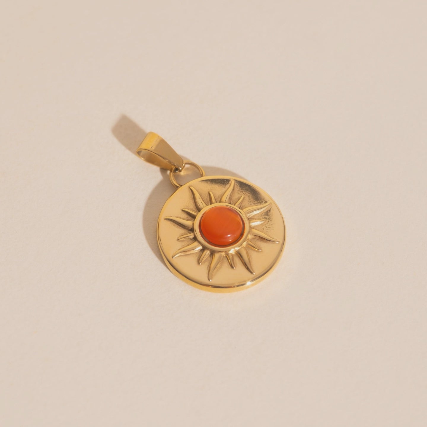 Amber Sun Necklace Charm – Oh Clementine