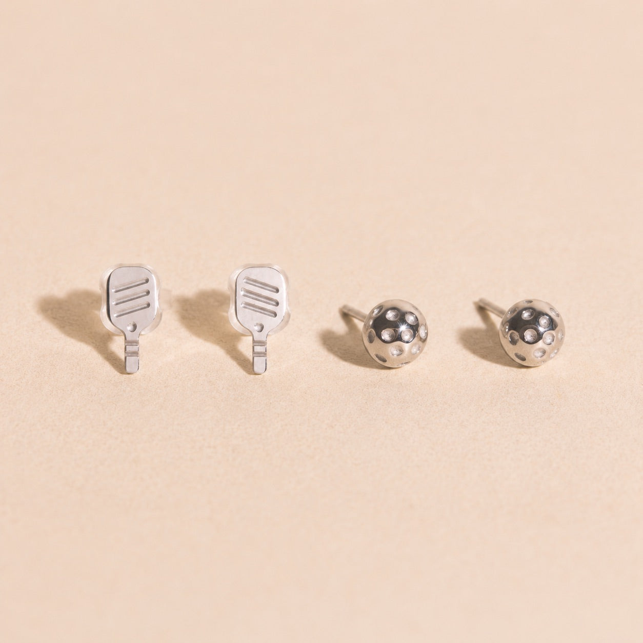 Pickleball Stud Earrings Pack