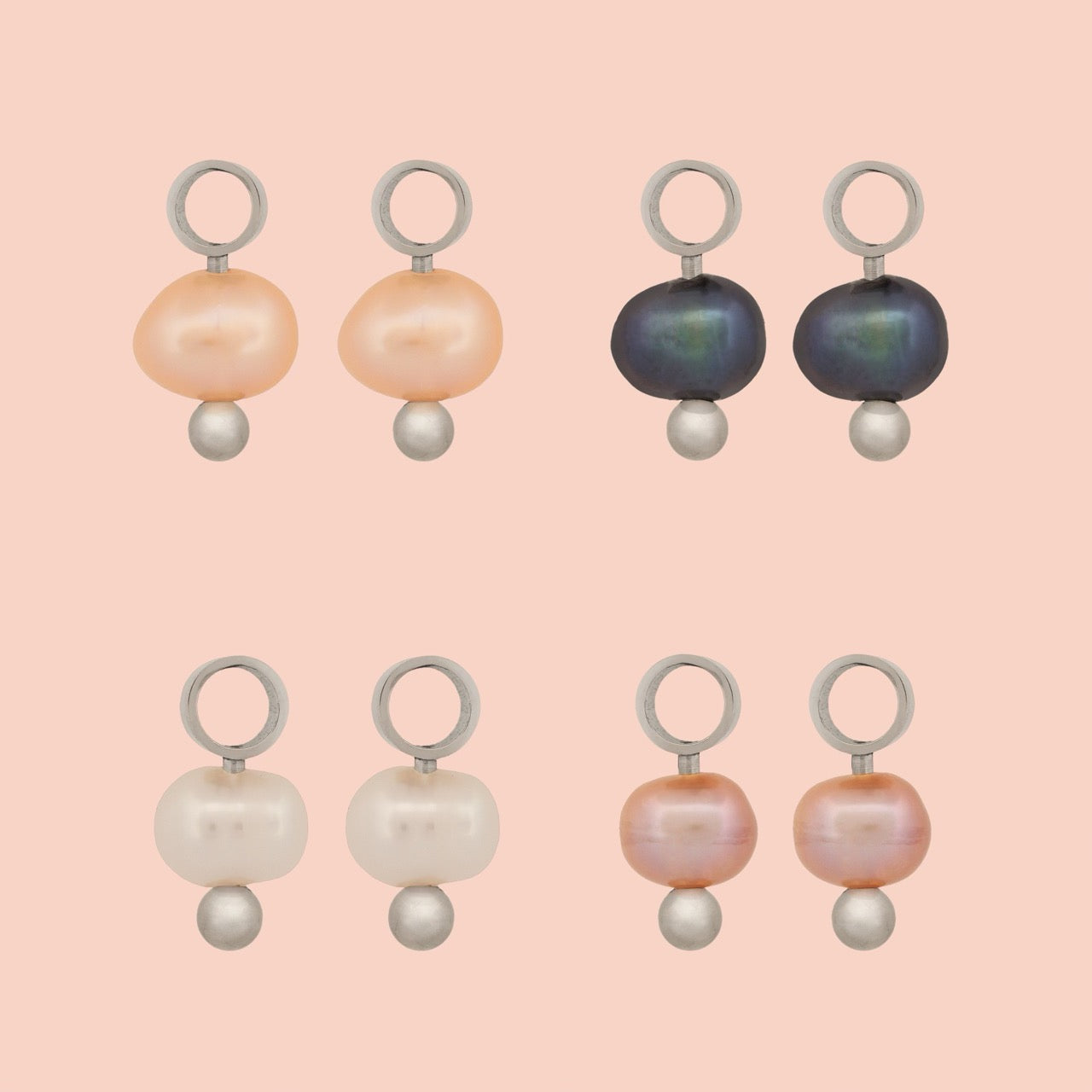 Silver Pearl Charms Pack
